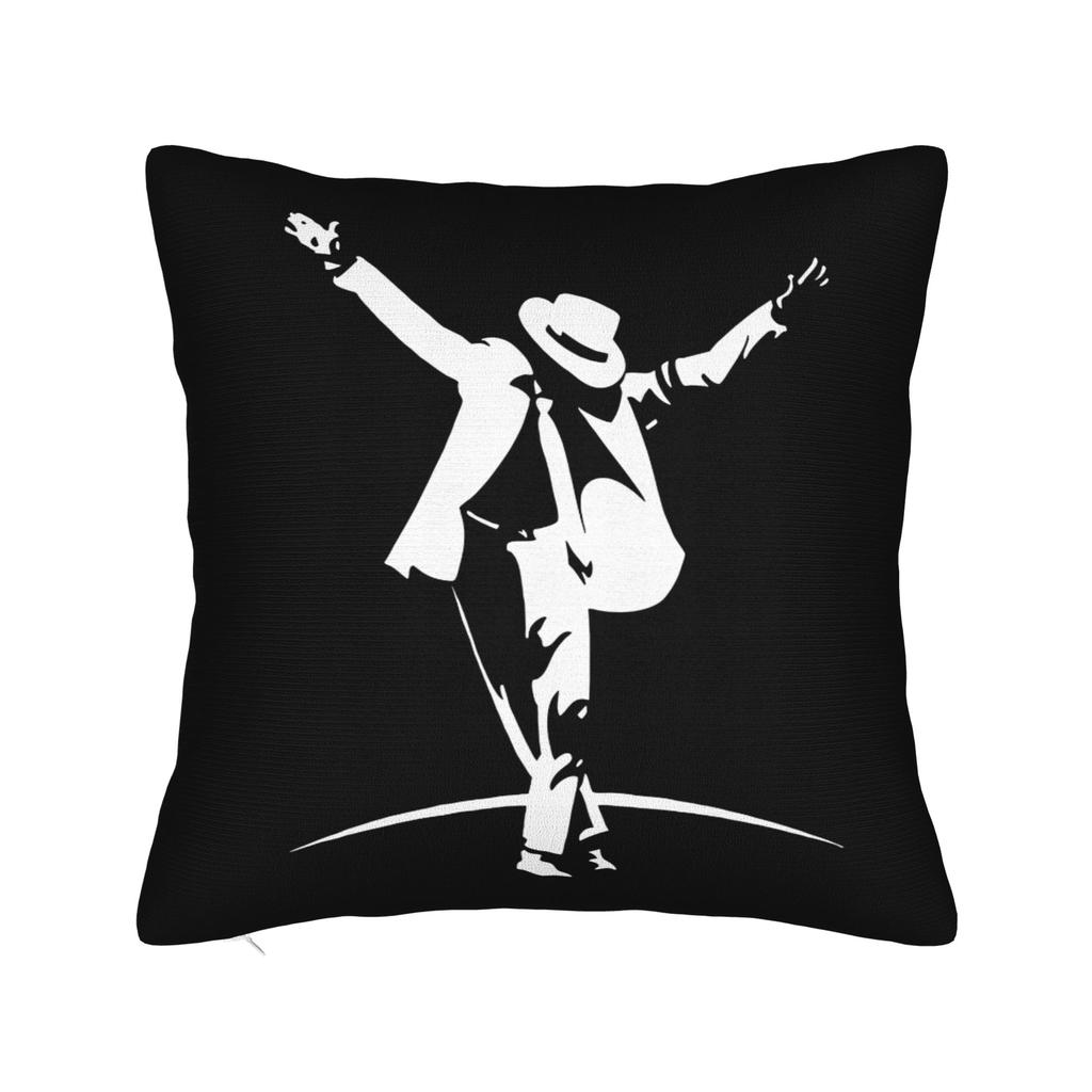 Mj King Of Pop Square Pillow Case Polyester Decorative Pillow Pillowcover Home Decor