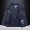 Men's Vest Casual Outdoor Vest Stand-up Collar Photography Vest Spring and Autumn Stand-up Collar Vest Men's Jacket