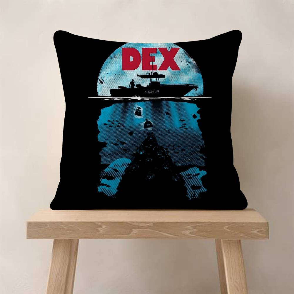 HOT TV DDexterES morganS pillow cover sofa cushion cover home room decoration children gift