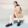 BASTO Women's Loafers Women's Casual Leather Shoes