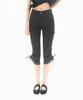 Mileko Lace Corset Capri Pt Charcoal