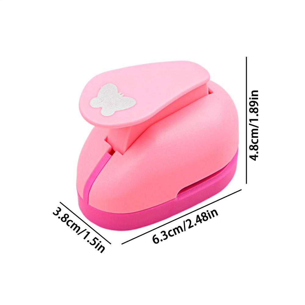 Paper Punch Scrapbooking Crafting Supplies Butterfly Shape Hole Punch DIY Embossing Punch Scrapbooking Machine Paper Cutting