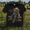 Western Raccoon Shirt Comfort Colors, Hey There Honey Cowboy Tee, Funny Trash Panda Country Shirt, Cute Cowgirl Tee