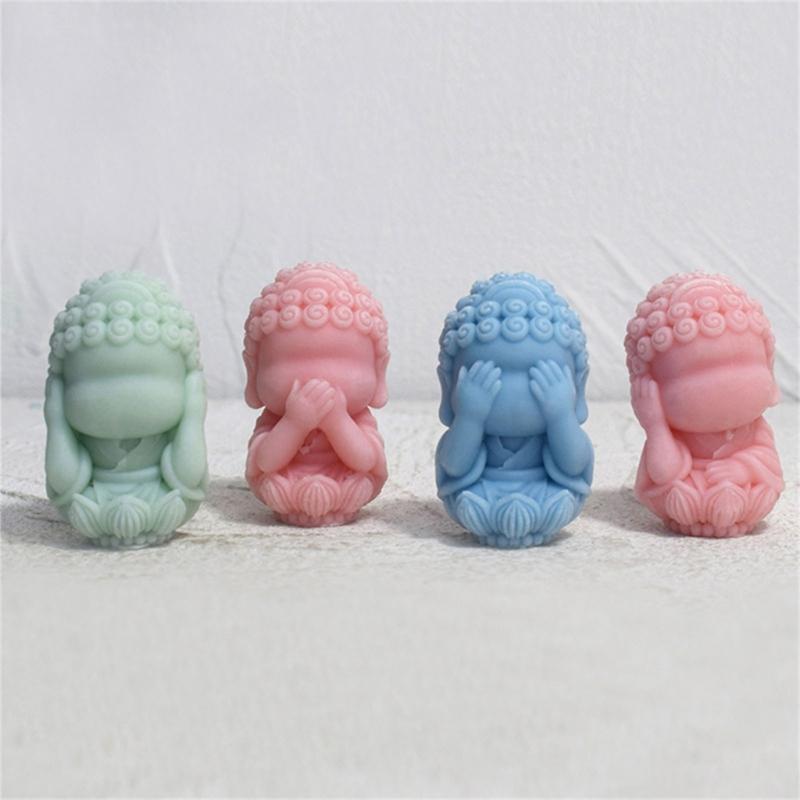 Statue Candle Mold for Making Candle Gypsum Ornaments Home Decorations DIY Craft,  3D Statue Candle Silicone Mold