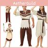 Elegantes Damen Quasten Inderkostüm Authentisches Native America Halloween Outfit