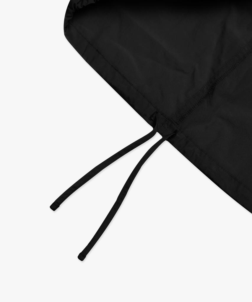 Lmc Wm Ribbon Nylon Long Skirt Black