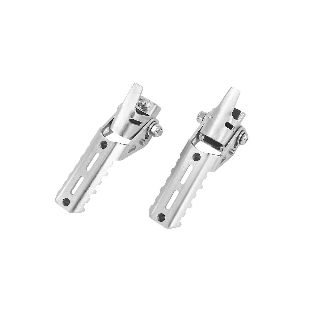 Motorcycle Highway Front Foot Pegs Folding Footrests Clamps For BMW R1250GS R 1250 GS LC R1200GS ADV Adventure 2013-2024 GS1200