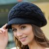 Womens Winter Hats Warm Knit Hat Slouchy Beanie Cap With Brim Gifts