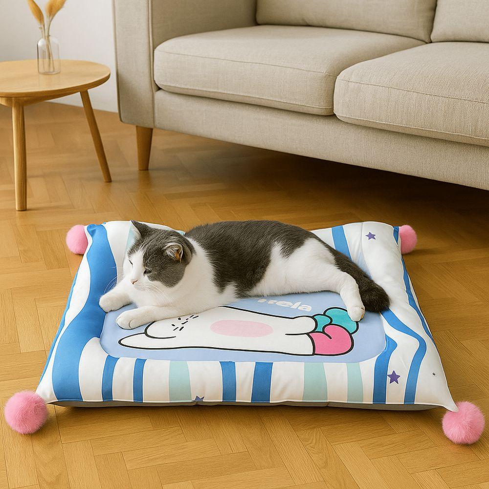 Breathable Pet Double-Sided Sleeping Mat Dopamine Cat House Mat Dog Sleep Nest  for Cats and Dogs