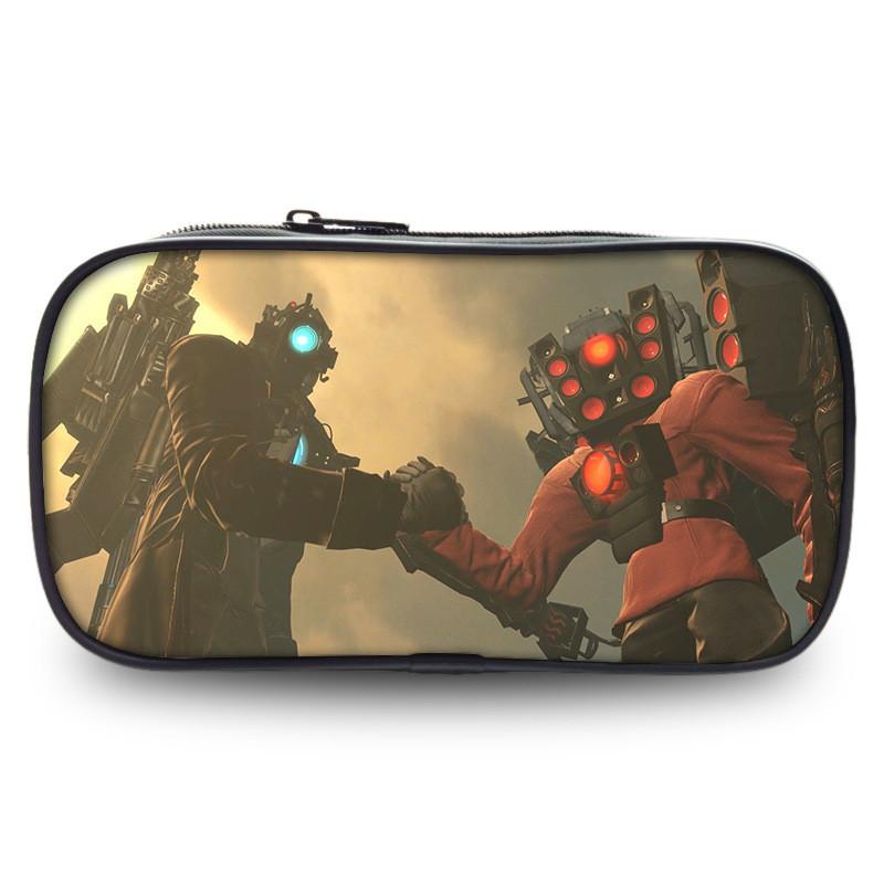 Titan Pencil Highquality Case With Unique Toilet Man Design Students For