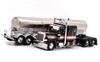 Firstgear 1/64 DCP Die-Cast Promotions - Peterbilt 379 with Quad-Axle “Walker” Milk Tank Trailer DCP60-1780 [Parallel Import]