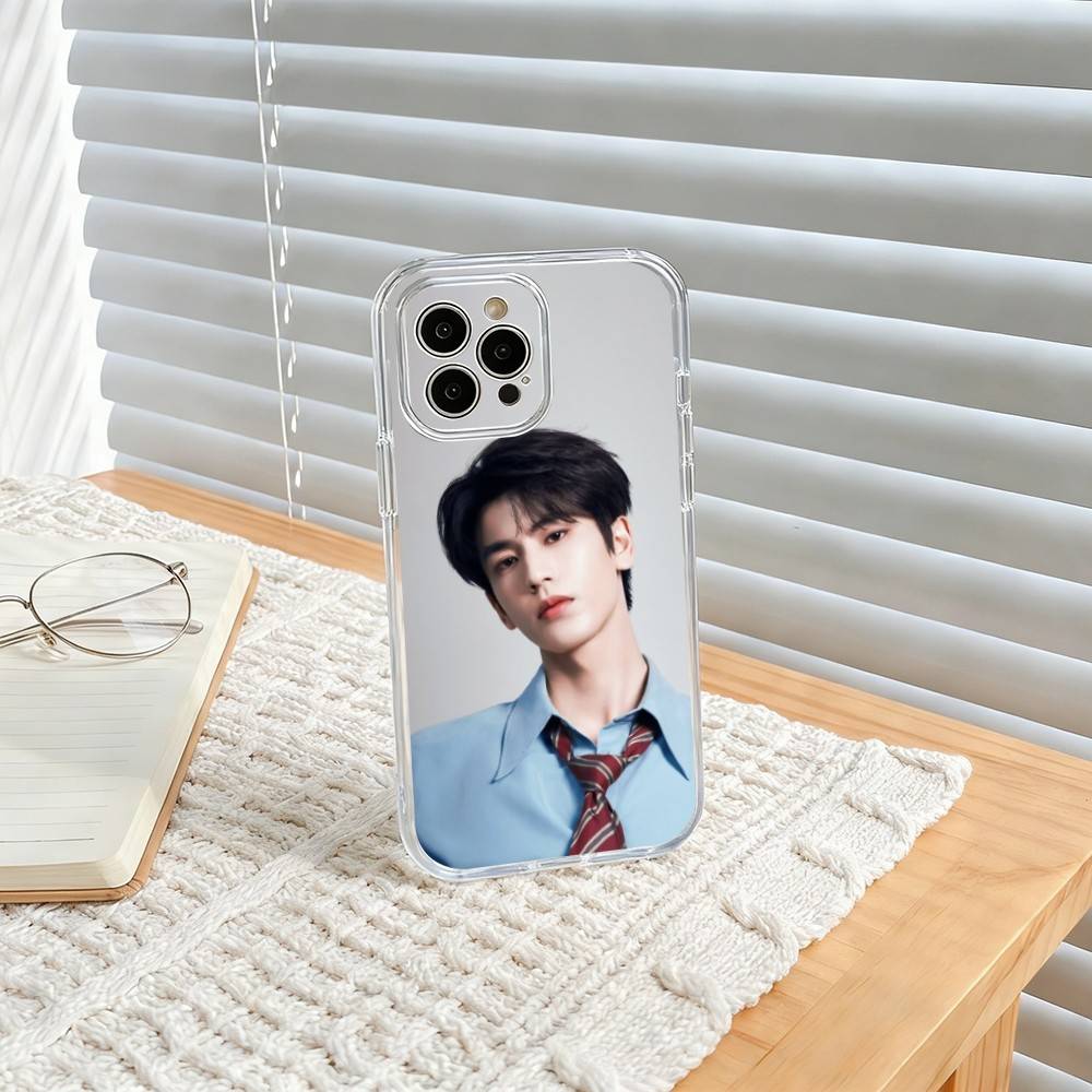 Handsome Krien Zhang Linghe Phone Case For iPhone17,16,15,14,13,12,11 Plus,Pro Max Soft Transparent Cover iPhone17air