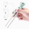 Tiger's Mouth Children's Training Chopsticks: Cartoon Design for Kids' Learning and Practice