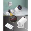 HY300 Portable Mini Projector: Wireless, Power Bank Compatible, Ideal for Home & Kids