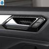 Car Accessories Window Lift Button / Water Cup / Pillar A Speaker Cover Trim For Volkswagen T-Roc T Roc 2018 -  Carbon Fiber
