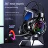 Q7 Wired Luminous 7.1 Surround Sound USB Gaming Headset (Over-ear)