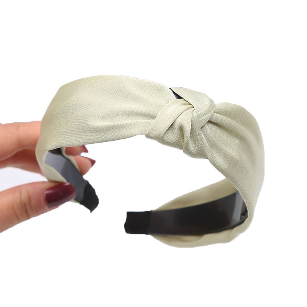 Solid Color Headwear Headdress Hair Accessories Hair Hoop Hair Hairband for Women Girl Headband