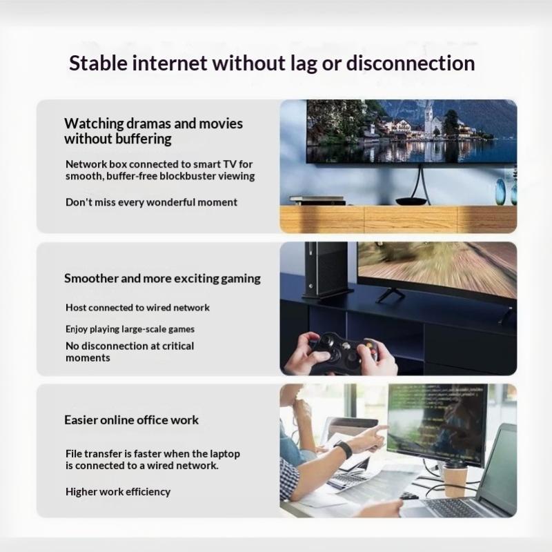 Broadband Cat6 Gigabit Ethernet Cable 1Pcs High Speed Network Wire 0.5 To 10M for Router Modem Laptop Desktop PC