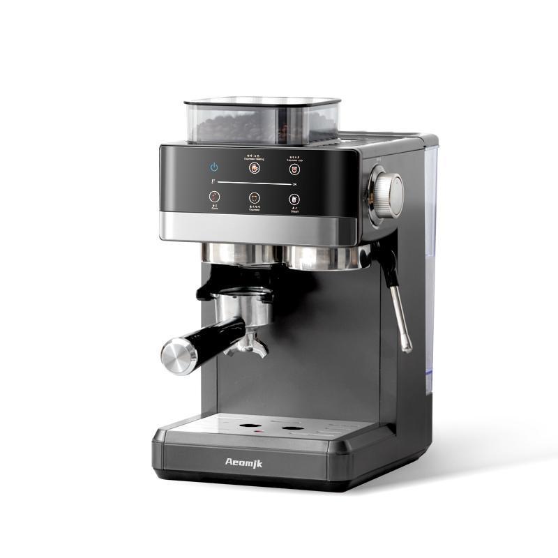 American UDI Semi-Automatic Espresso Machine with High-Pressure Extraction & Milk Frother.