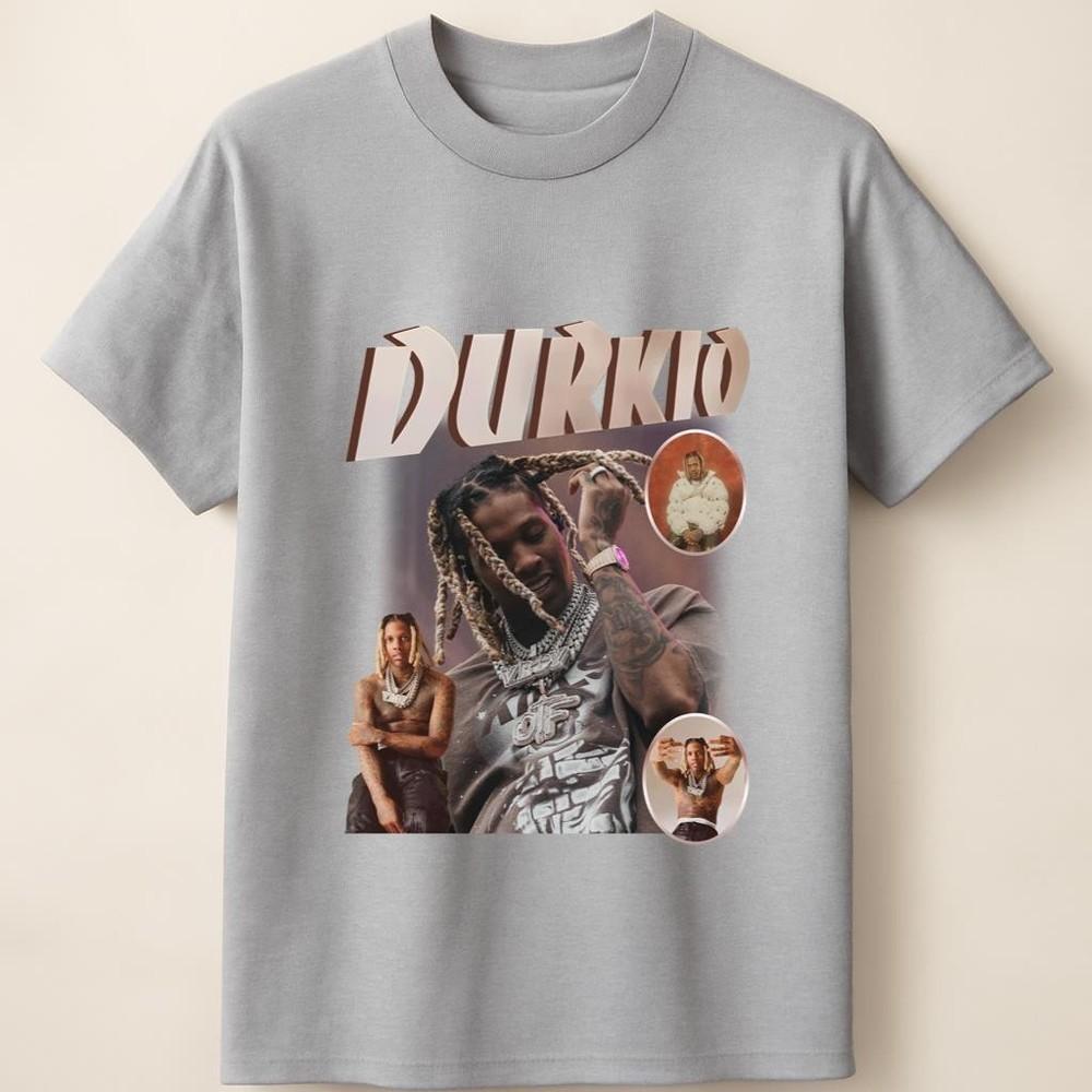 Durkio Rap Legend Retro Fan Collage Aesthetic Style Unisex T Shirt Unisex T-Shirt XL