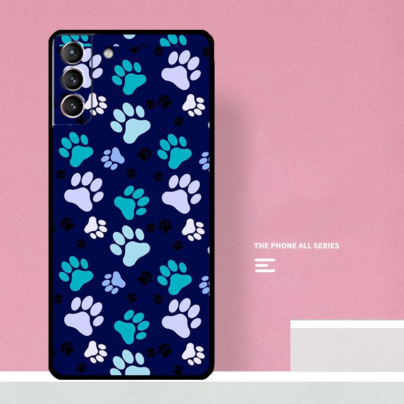 Dog Paw Phone Case For Samsung Galaxy S25 S26 Ultra S20 S21 S22 S23 S24 Plus S10 S25 FE Cover Coque