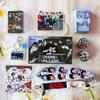 ENHYPEN WUNSCH: UNLEASH Merch Geschenkbox Set - 5. Mini-Album Lomo-Karten Aufkleber Schlüsselanhänger Lanyard Ständer Abzeichen K-Pop Merchandise ENGENE Geschenk