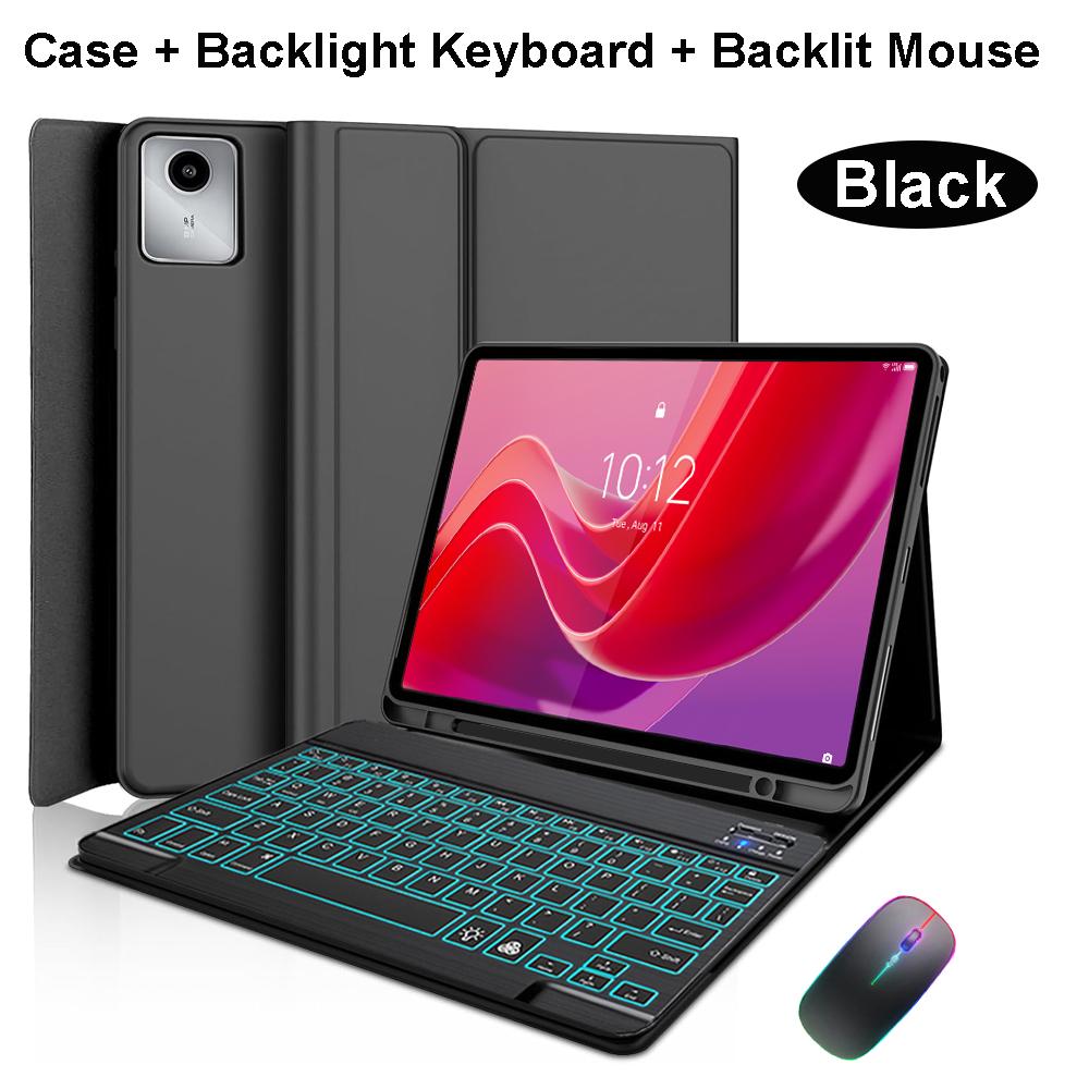 Case for Tab M11 11inch,Bluetooth Keyboard cover for Xiaoxin Pad 11 in /,for Idea Tab 11 Smart Stand Cover