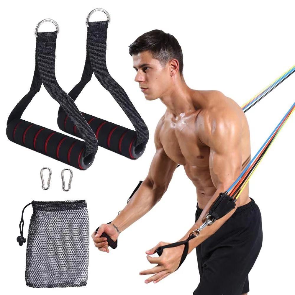 D-Ring Fitness Puller Metall Gym Griffe Grip für Yoga Fitness Übung Power Bands