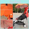 Umbrella Portable Stroller Baby Kids Pram Rain Cover Waterproof Adjustable Folding Accessories