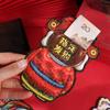 6pcs Blessing Chinese New Year Red Pocket Cartoon Lucky Money Bags  Spring Festival Supplies