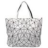 New Rhombus Women's Shoulder Bag Large Capacity Handbag Geometric Variety Casual Handbag
