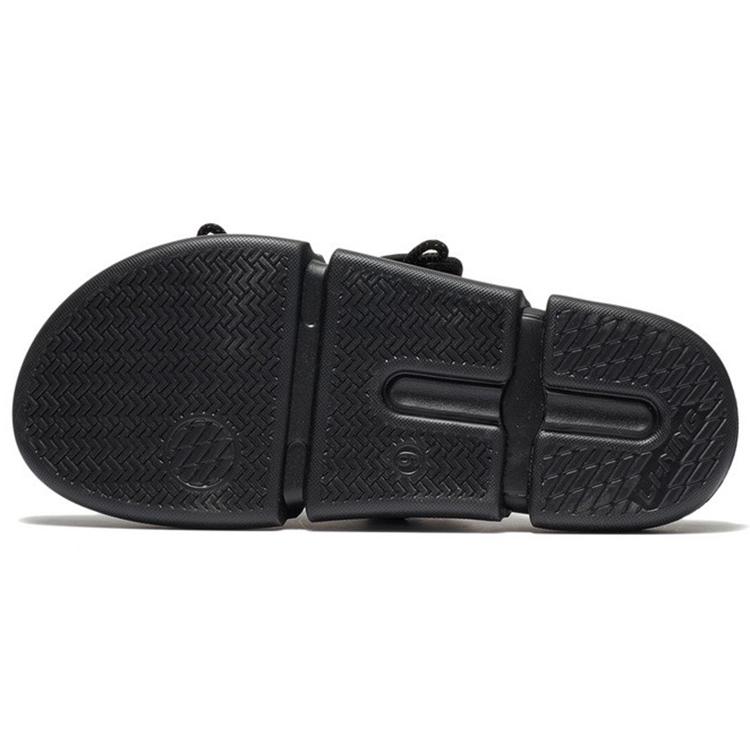 New LiNing Slide Slippers Men's Black AGAS013-2