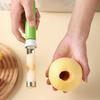Fruit Corer Tool Pineapple Corer 2-in-1 Fruit Corer Peeler Tool Stainless Steel Vegetable with Serrated Blades for Home