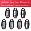 Transparent Black Tpu Car Smart Key Cover Case For Nissan Rogue Sport Qashqai X-Trail Sentra Micra Maxima Titan Juke Leaf Gt-R