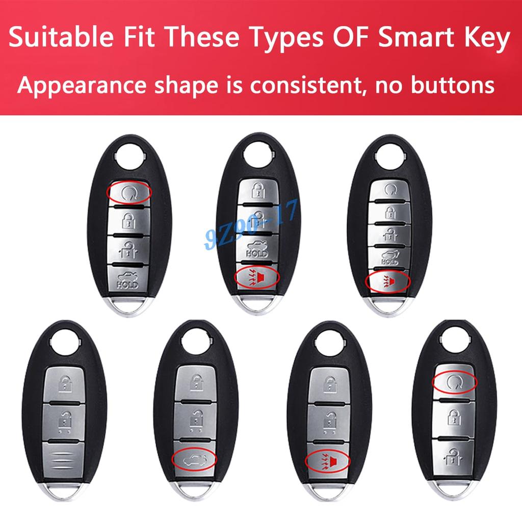 Transparent Black Tpu Car Smart Key Cover Case For Nissan Rogue Sport Qashqai X-Trail Sentra Micra Maxima Titan Juke Leaf Gt-R