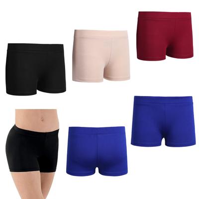 Girls Activewear Gymnastic Ballet Shorts Bottom Yoga Sports Pants Workout Gym Wear