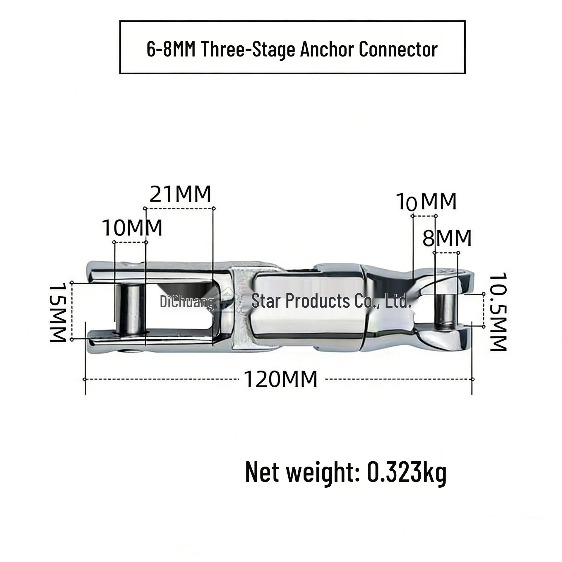 316 Marine Anchor Linker for Yachts: Fasteners & Ship Connectors