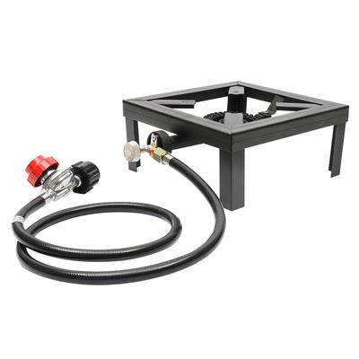 Camping Stove Burner Cast Iron Propane Gas LPG Stove BBQ Cooker or Regulator Hose