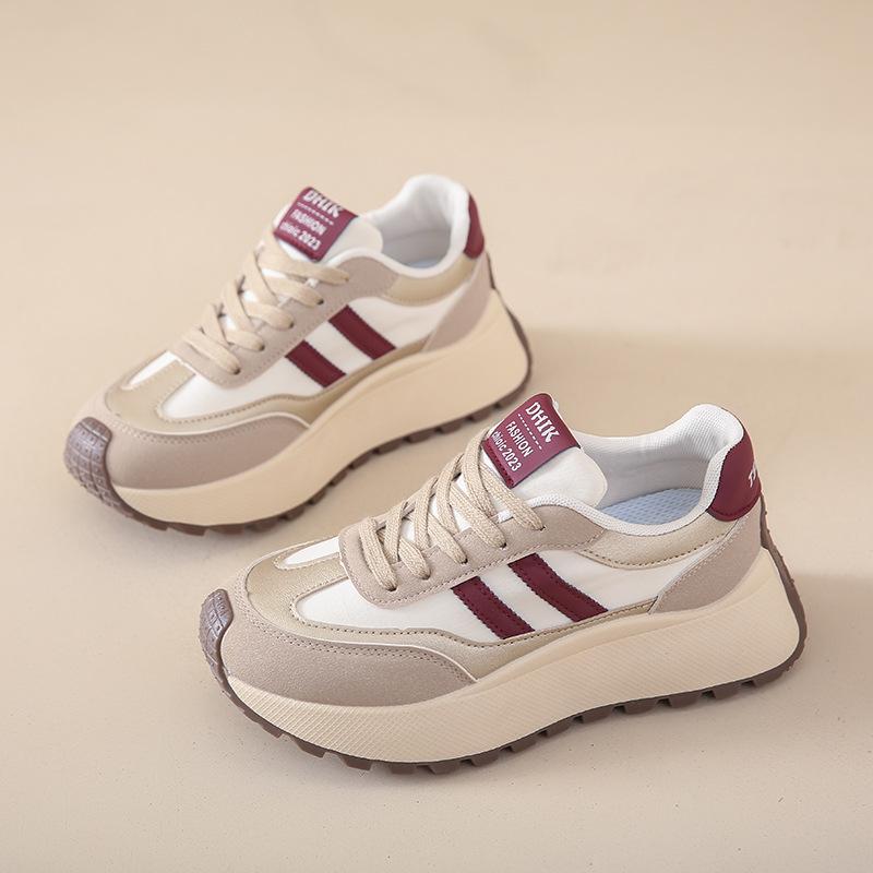 

Stepping on shit waffle small waist Forrest Gump shoes women s autumn 2024 new popular super fire platform casual dad shoes 40