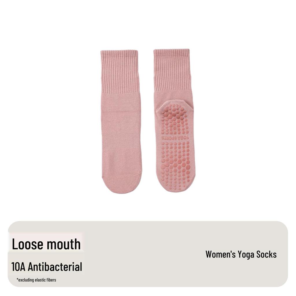 Women's Non-Slip Silicone Yoga & Pilates Socks for Spring/Summer