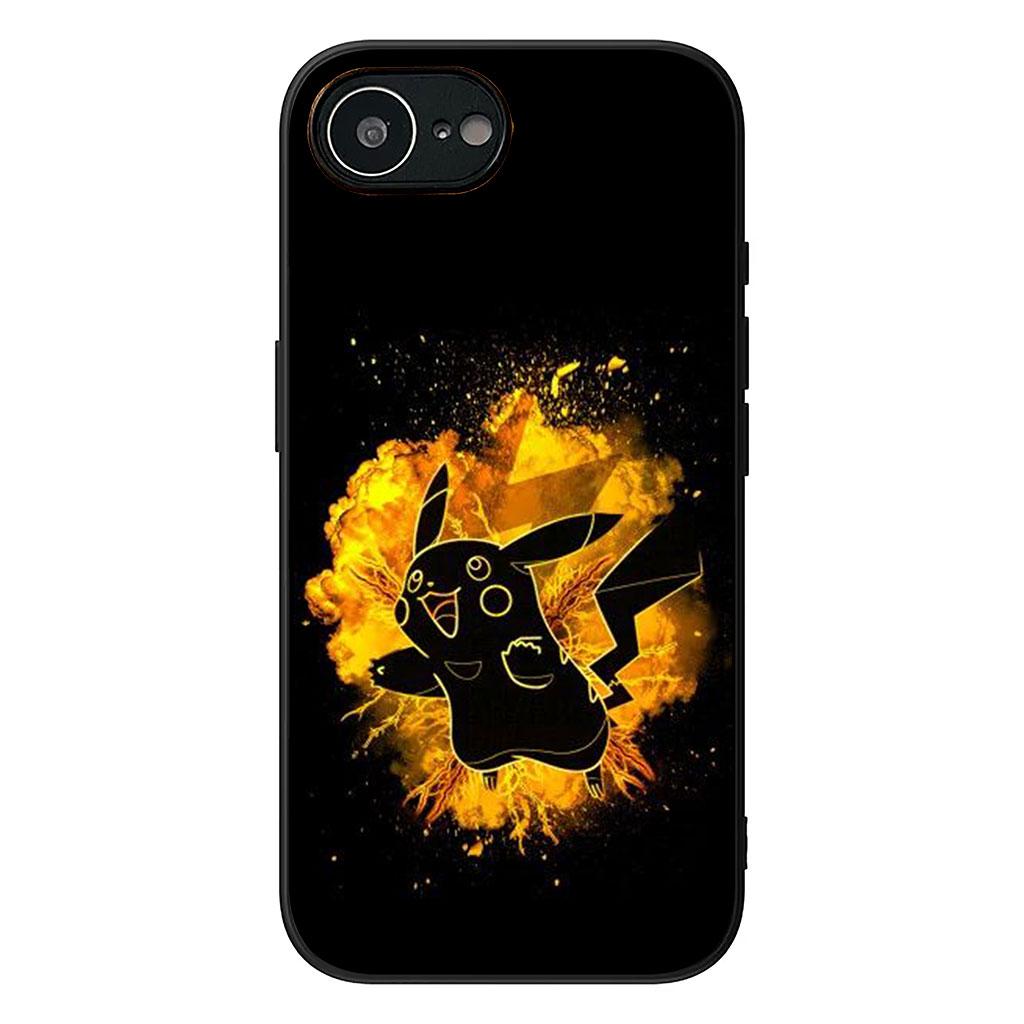 Anime P-Pokemons P-Pikachu Carini per Custodia Samsung Galaxy A36 A17 A26 A07 A35 A54 A53 A13 A33 A34 S8 S9 S20 S21 FE S10 Plus