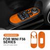 Italian Suede Door Window Lifter Switch Panel Sticker for Mini Cooper F56 JCW Interior Trim