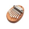 8 Key Kalimba Music Instrument Mini Musical Keyboard Thumb Piano Wooden Gifts Acrylic Cute Small Wearable Child Gift Sports
