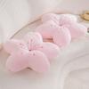 Plush Toy Cherry Blossom Shape Comfortable Touch Full Filling Smell-less Fine Workmanship Cushion No Deformation Kawaii Flower Plush Pillow Household