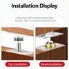 2Pcs Reliable 360 Degree Rotating Door Hinges Constructed From Corrosion Resistant Material For Solid Entrances