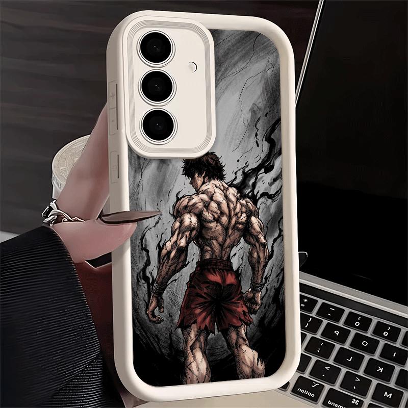 Phone Case for Samsung Galaxy A17 A16 A15 A14 A13 Baki the Grappler Anime A56 A36 A26 A55 A35 A25 A54 A34 A24 A53 A33 A23 A07 A0
