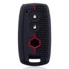 Coque en Silicone pour Clé de Voiture Support Coquille Porte-Clés Protecteur Pour Suzuki Sx4 Swift 2007 2009 Grand Vitara Scorss Xl-7 Accessoires