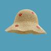Straw Hat Women's 2025 New Straw Hat Summer UV Protection Sun Shade Holiday Sun Hat