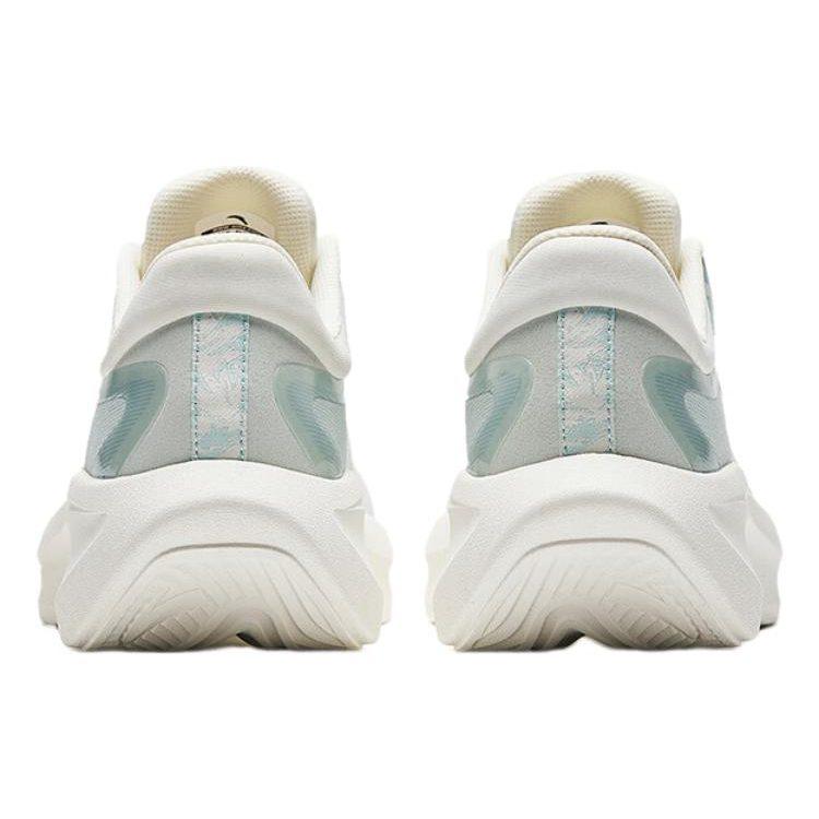 Anta Leaf 4.0 Slip Resistant Abrasion Resistant Low top Running Shoes Women's White Green 922335555-3