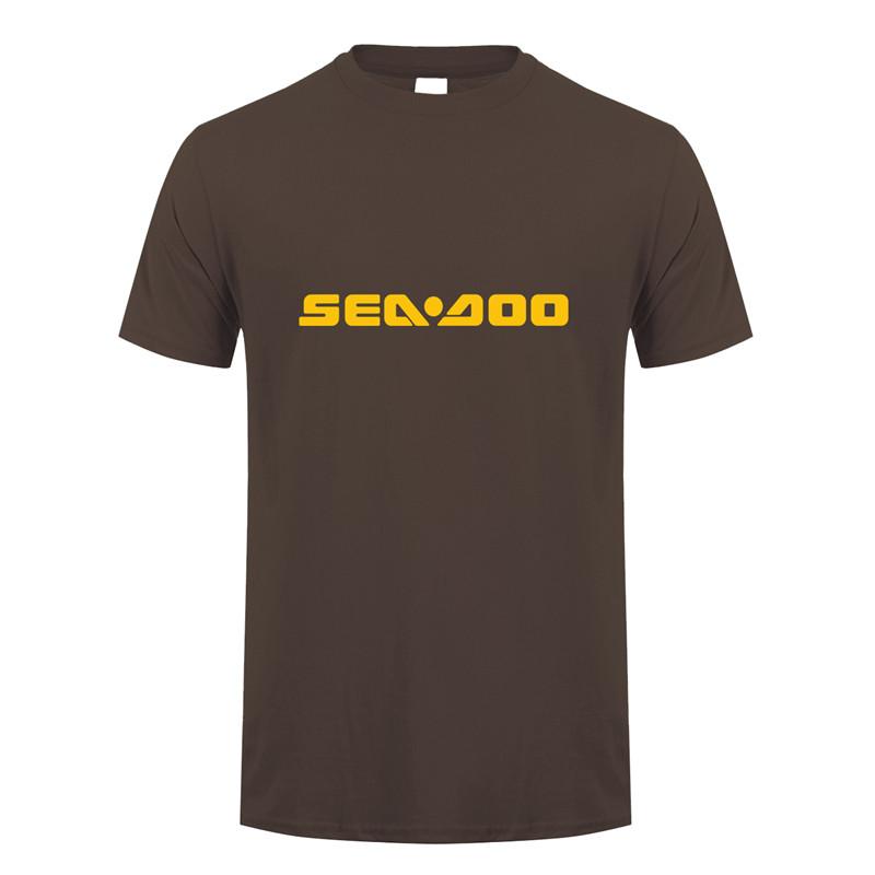 Seadoo T Shirts Summer Short Sleeve Cotton Sea Doo Seadoo Moto Tshirt Unisexs Tshirt Tops Tees Lh079